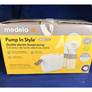 Medela Pump In Style Double Electric Breast Pump - White (101041360) Open Box